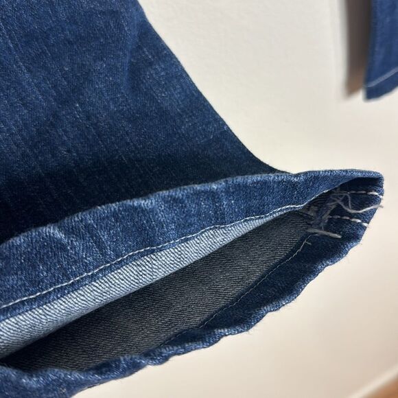 Miss Me ladies bootcut denim jeans with studded bling gem pockets size 27 - Picture 13 of 15